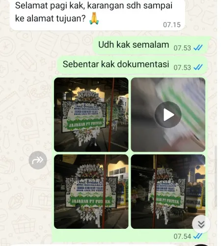 Pengiriman Papan Bunga Selamat Cengkareng Timur