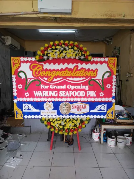 Papan Bunga Ucapan Selamat Cengkareng Timur