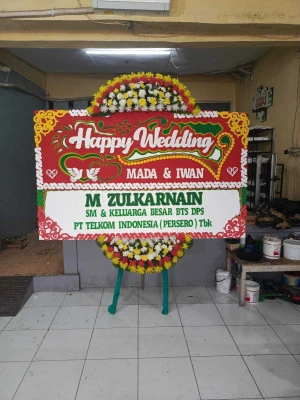 Papan Bunga di Cengkareng Timur