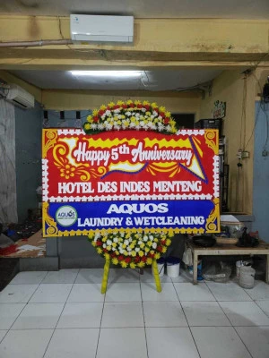 Papan Bunga di Cengkareng Timur