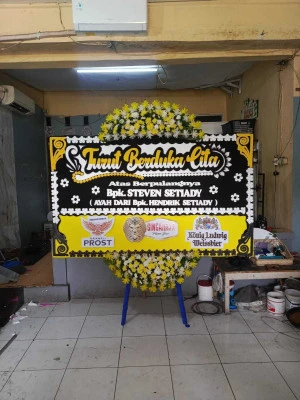 Papan Bunga di Cengkareng Timur