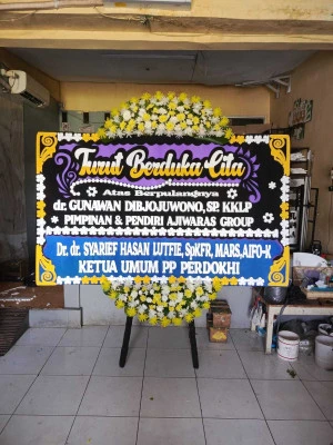 Papan Bunga di Cengkareng Timur